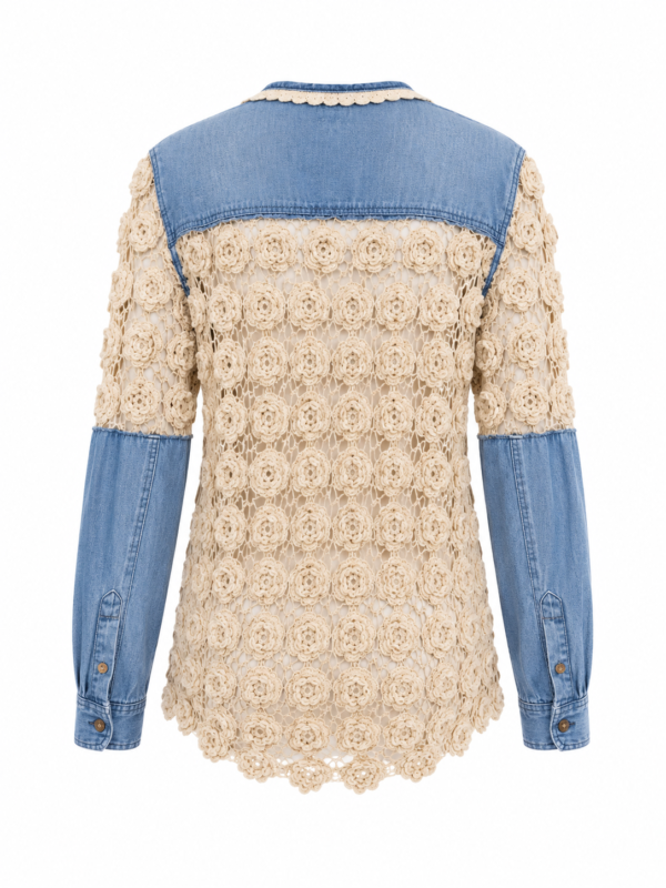 Handgemaakte Unieke Spijkerjas – Limited Edition Denim Jacket