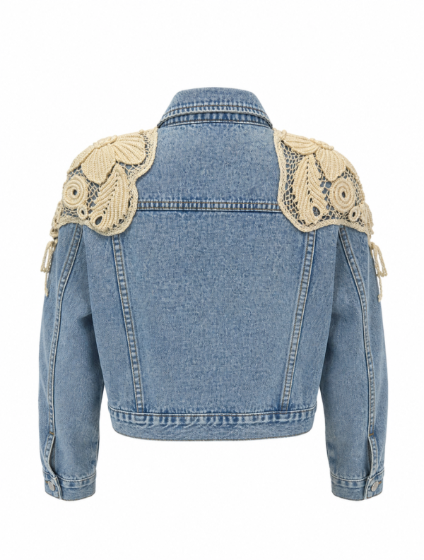 c2976b14-648a-4cdd-92c0-594ba3e82d9d Handgemaakte Unieke Spijkerjas – Limited Edition Denim Jacket