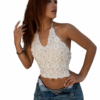 Handmade Crochet Halter Top Pattern | Boho Summer Crop Top | Festival & Beachwear PDF