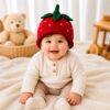Trendy aardbeienmuts  – leuk en uniek voor kinderen