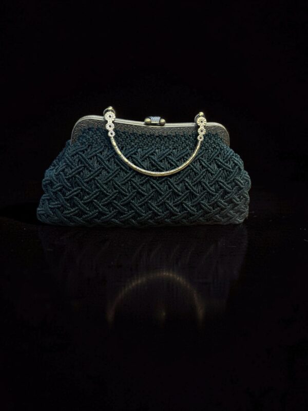 Handgemaakte Boho Macramé Clutch – Luxe & Exclusief