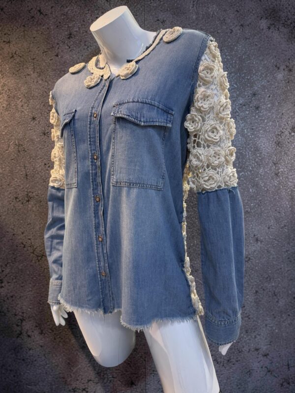 Handgemaakte Unieke Spijkerjas – Limited Edition Denim Jacket