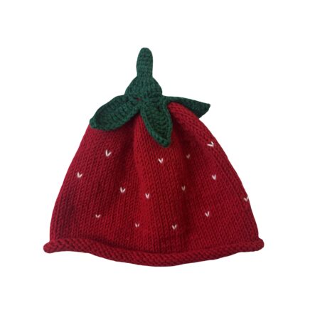 Trendy aardbeienmuts  – leuk en uniek voor kinderen