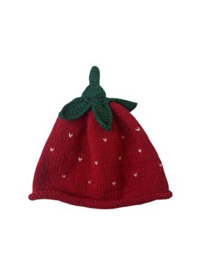 Trendy aardbeienmuts  – leuk en uniek voor kinderen