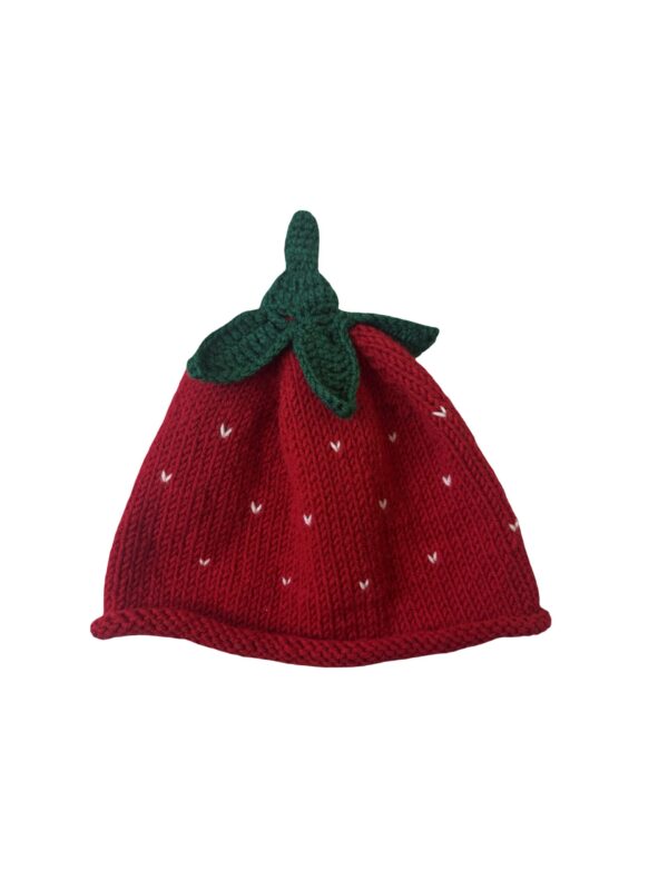 Trendy aardbeienmuts  – leuk en uniek voor kinderen
