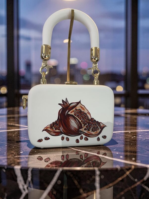 Pomegranate Wooden Bag