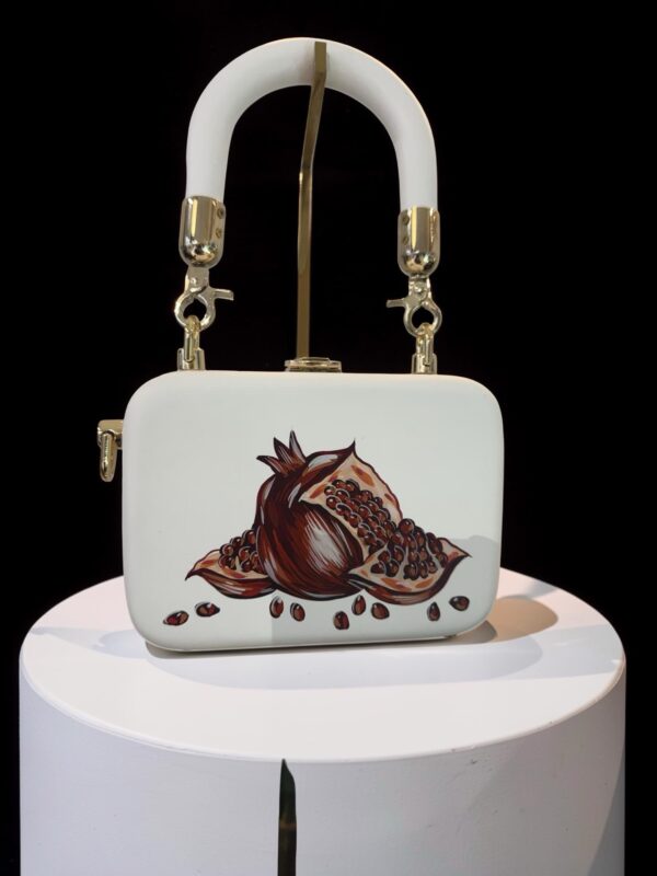 Pomegranate Wooden Bag