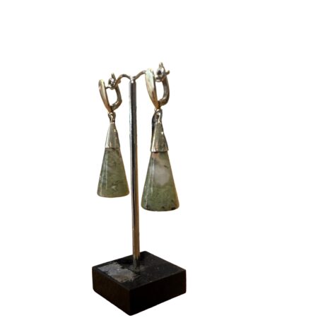 Zilveren oorbellen Handgemaakte