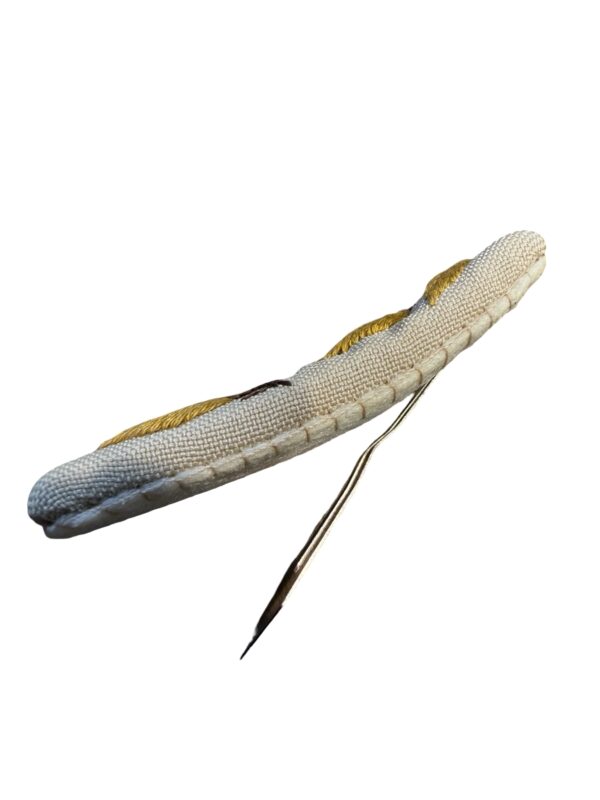 Embroidered Sunflower Hair Clip for Kids – Cute Girls Hair Accessory