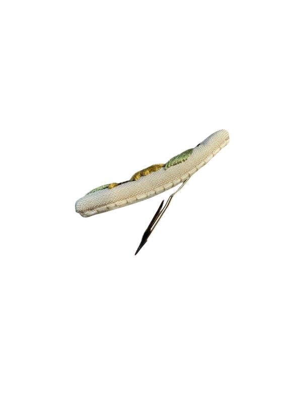 •	Embroidered Hair Clip for Kids – Cute Handmade Hair Accessory