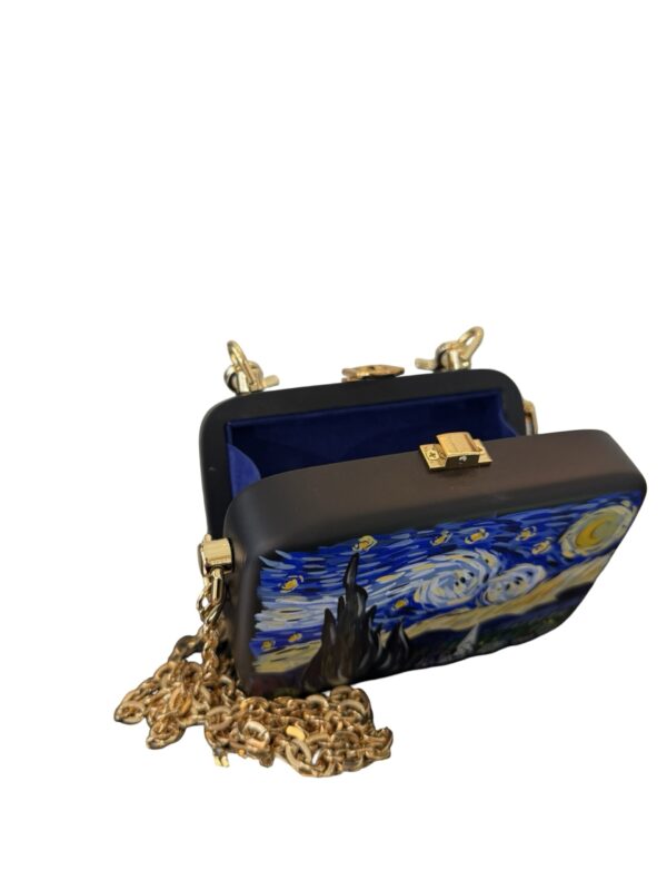 Van Gogh Inspired Wooden Bag