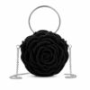Luxury Crochet Rose Purse – Elegant Handmade Floral Bag