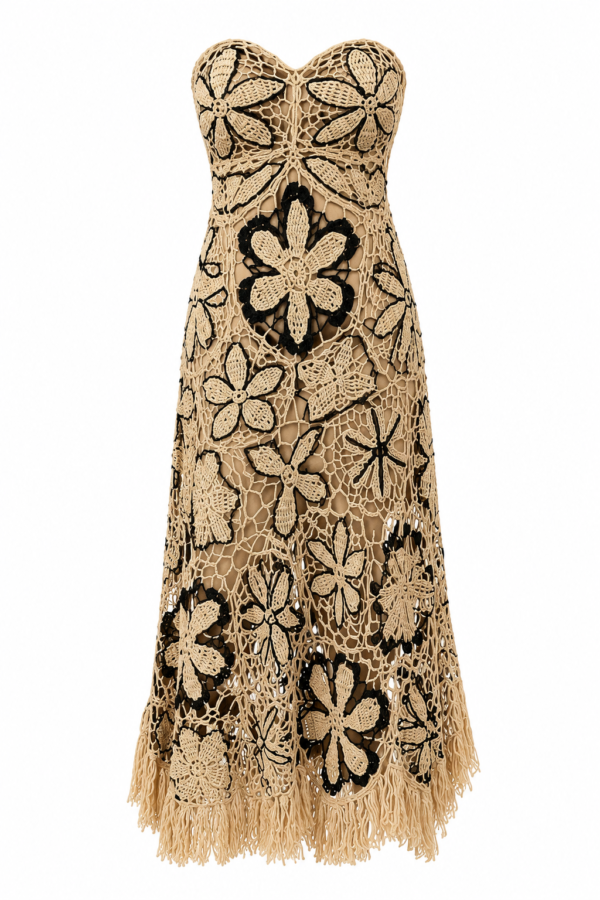 Loro Piana Linen Handmade Dress | Uniek & Exclusief Limited Edition