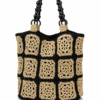 Luxury Handmade Crochet Beach Bag – Organic Raffia Tote for Summer, Travel & Resort Wear
