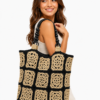Luxury Handmade Crochet Beach Bag – Organic Raffia Tote for Summer, Travel & Resort Wear