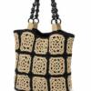 Luxury Handmade Crochet Beach Bag – Organic Raffia Tote for Summer, Travel & Resort Wear