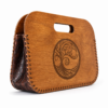 b88c280e-ed91-46e4-97a8-bf6f5f3fee49 Handcrafted Wooden Clutch Bag with Tree of Life Design and Leather Sides