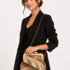 Exclusive Handmade Handbag with Wooden Clasp – Luxury Artisan Shoulder Bag