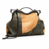 ed7c7a72-7f3f-4e94-a96c-f9428375188e Handmade Velour Evening Bag with Antique Frame – Unique Art Clutch Purse