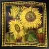 screenshot-9 Sunflower Mulberry Silk Scarf – Handmade Luxury Art Scarf for Women – Unique Wearable Art Gift – Designer Floral Silk Shawl