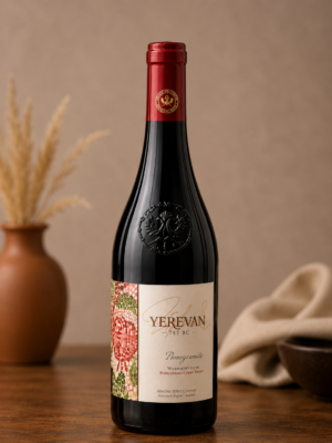 Yerevan Armeense Rode Wijn – Pomegranate Semi-Sweet | Premium Granaatappelwijn uit Armenië