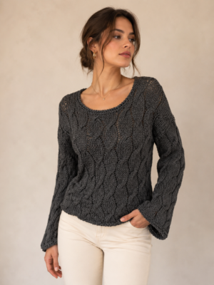 Handmade 100% Wollen Trui – Uniek Design | Amsterdam