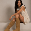 Handmade Crochet Laarzen Dames – Bamboe Katoen – Maat 39 | Amsterdam