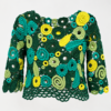 a0d2c3a6-dd76-421b-89cd-66e821f665ac Handmade Irish Lace Crochet Top – Wol & Katoen – XS t/m M – Uniek Design