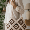 Luxe Handgemaakte Crochet Tas – Gehaakte Schoudertas Dames | Uniek Design Amsterdam