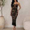 ac3c8c06-027b-4940-be92-a1837cd59e00 Luxe Handmade Crochet Jurk van Puur Italiaans Linnen – Gevoerd – M/L | Nina’s Amsterdam