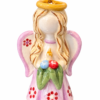 05facb58-d20d-4e3b-9835-80a6a06b2ed2 Handgemaakte & Handgeschilderde Keramische Engel Hanger – Roze – ca. 5 cm/Keramische Engel Hanger 5 cm | Handgemaakt & Handgeschilderd