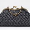 Handmade Macramé Tas Grijs – Exclusieve Handgemaakte Clutch