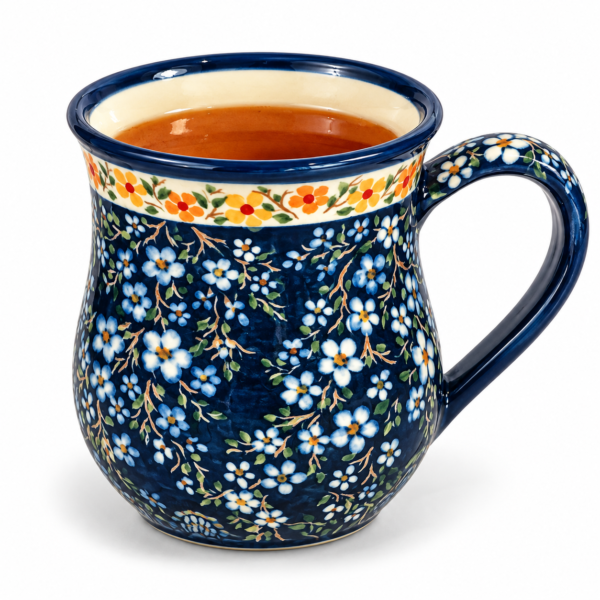 Premium Handmade Keramische Mok – Handgeschilderd – Voor Koffie & Thee