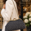 Handmade Macramé Tas Grijs – Exclusieve Handgemaakte Clutch